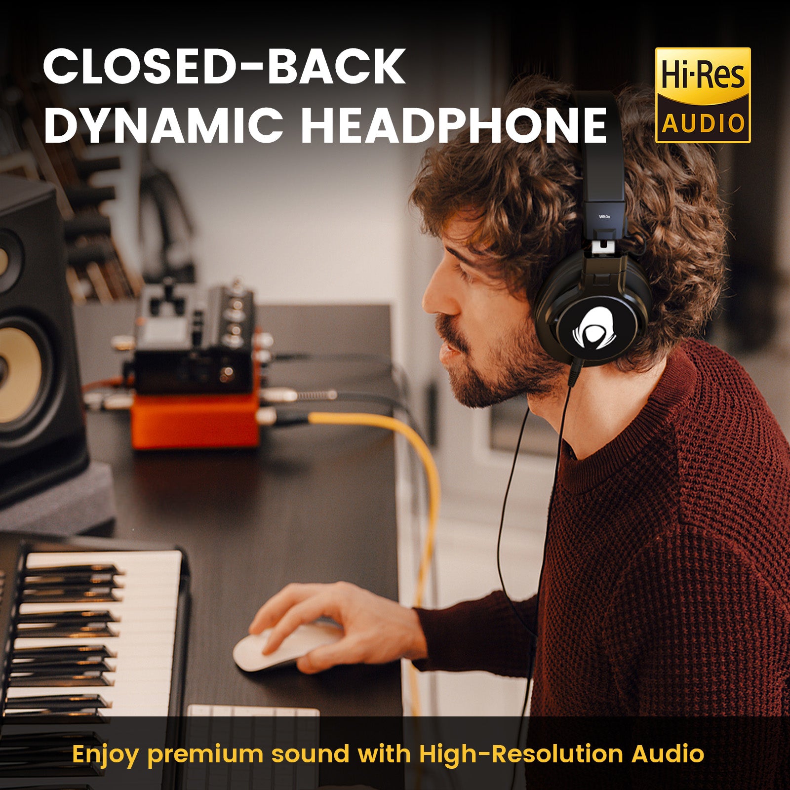 Talomen W50x | Écouteurs professionnels filaires fermés