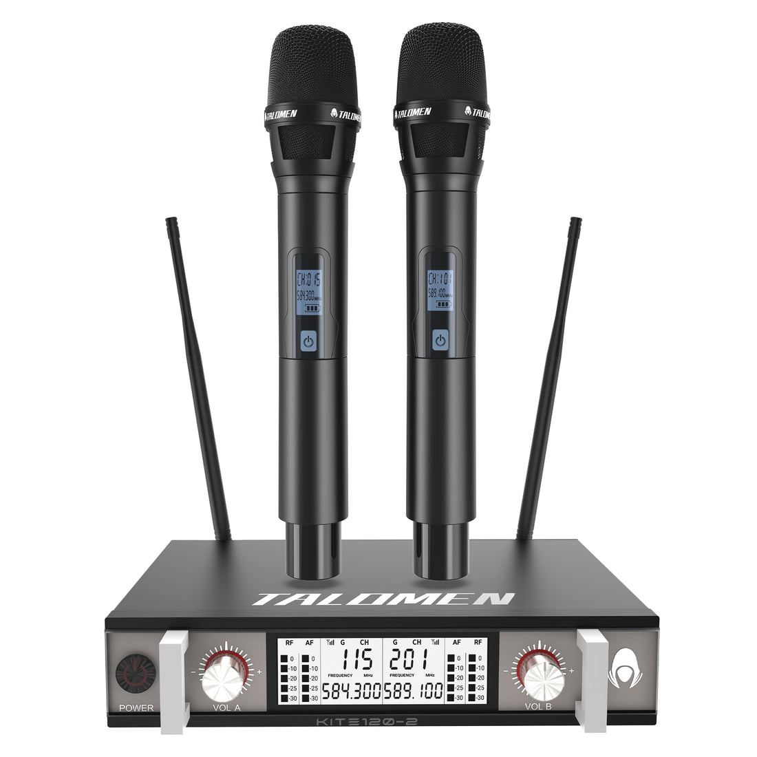 Talomen K120 Professional UHF Wireless Microphone System
