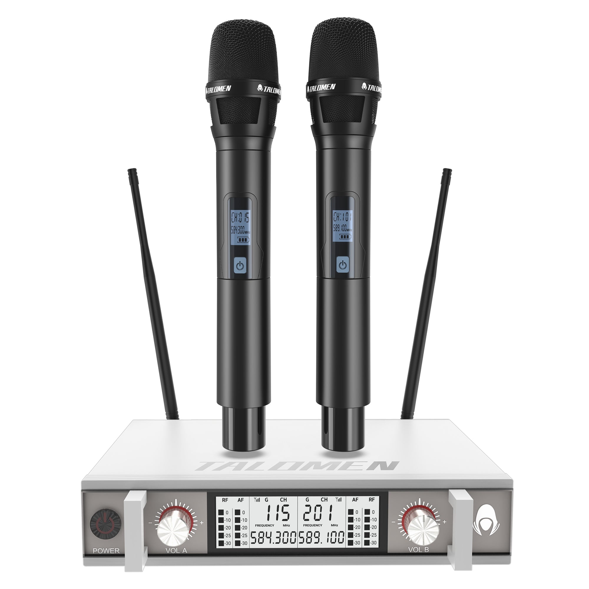 Talomen K120 Professional UHF Wireless Microphone System
