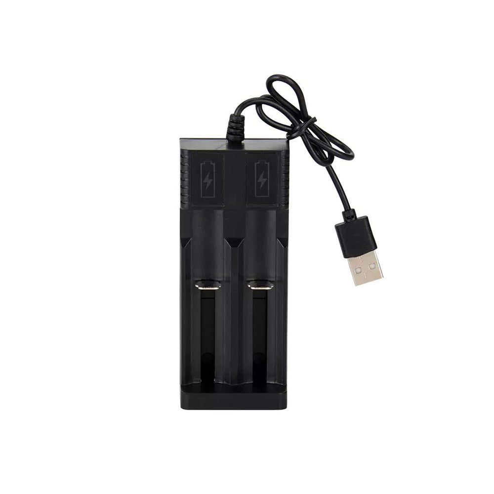 Caricabatterie per batterie agli ioni di litio per batterie 18650